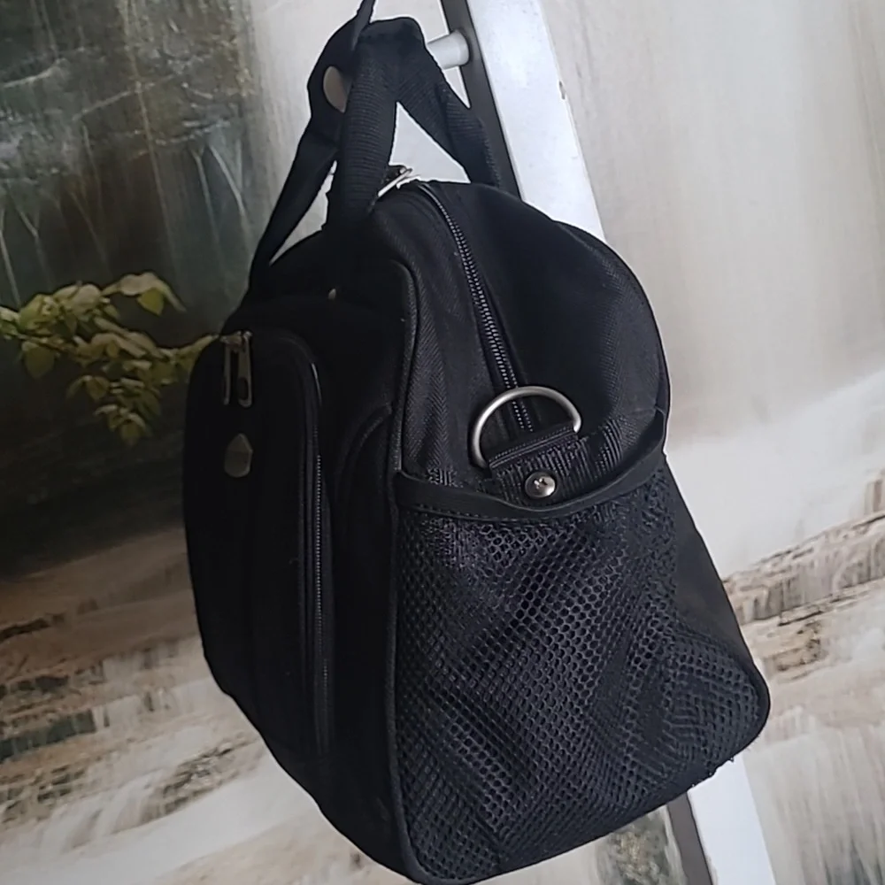 🏆Host Pick! New! Ricardo Beverly Hills Mens Black Travel utility shoulder bag